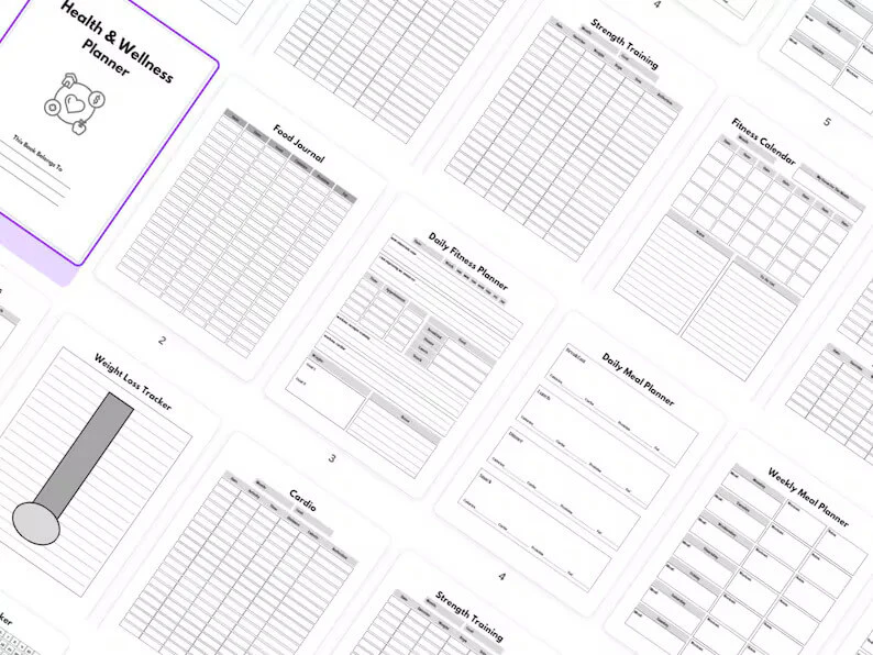 850 Pages PLR Planners/Journals/Templates Bundle - (Editable & Printable) - Image 6