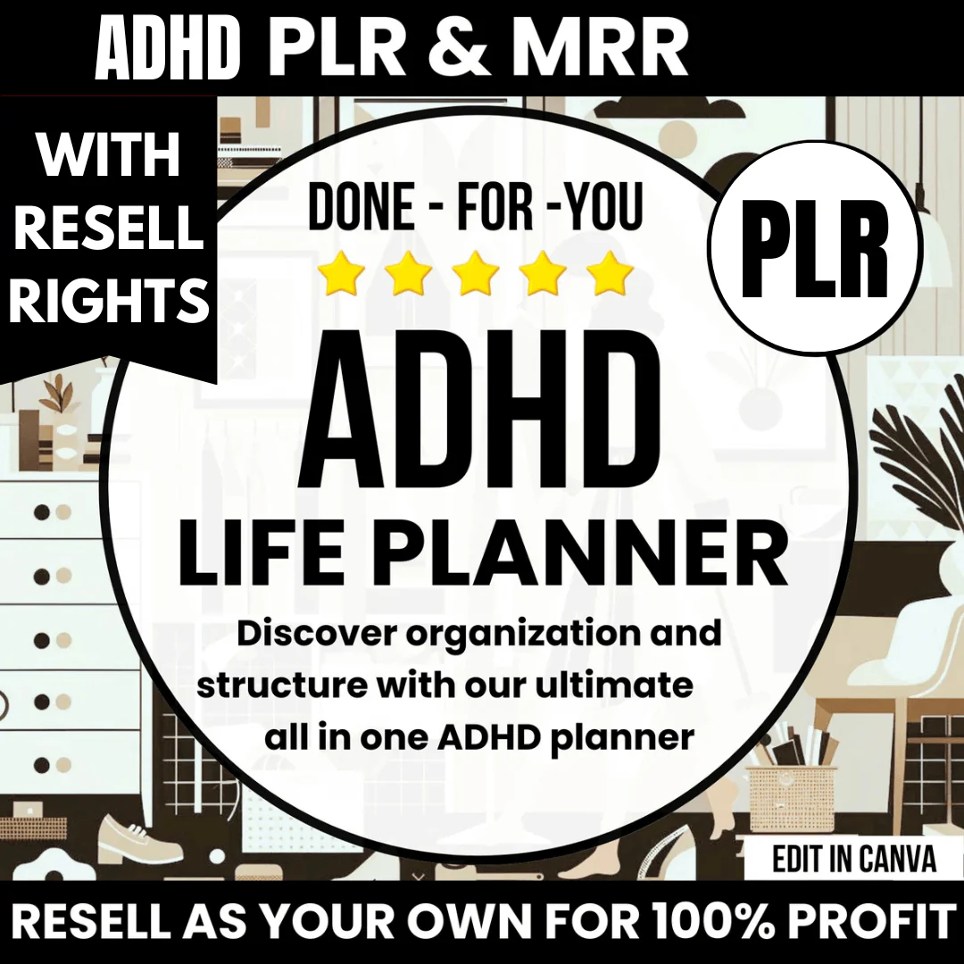 All in One ADHD Digital Planner for Goodnotes, iPad & Phone + Bonus ADHD Notion Template - Image 7